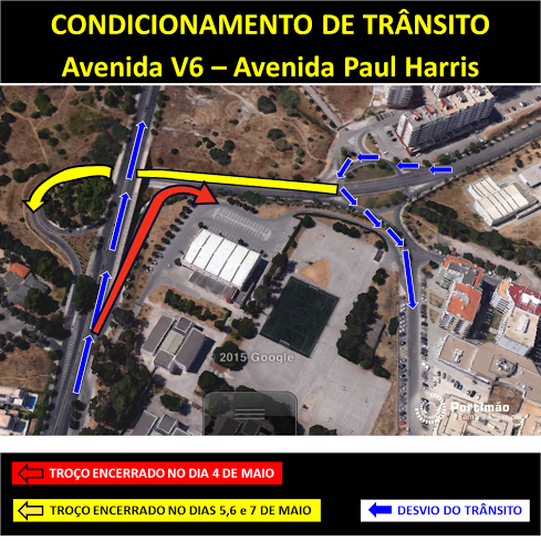 Sul Informação - Avenida Paul Harris entra em obras condicionando entrada e saída de Portimão