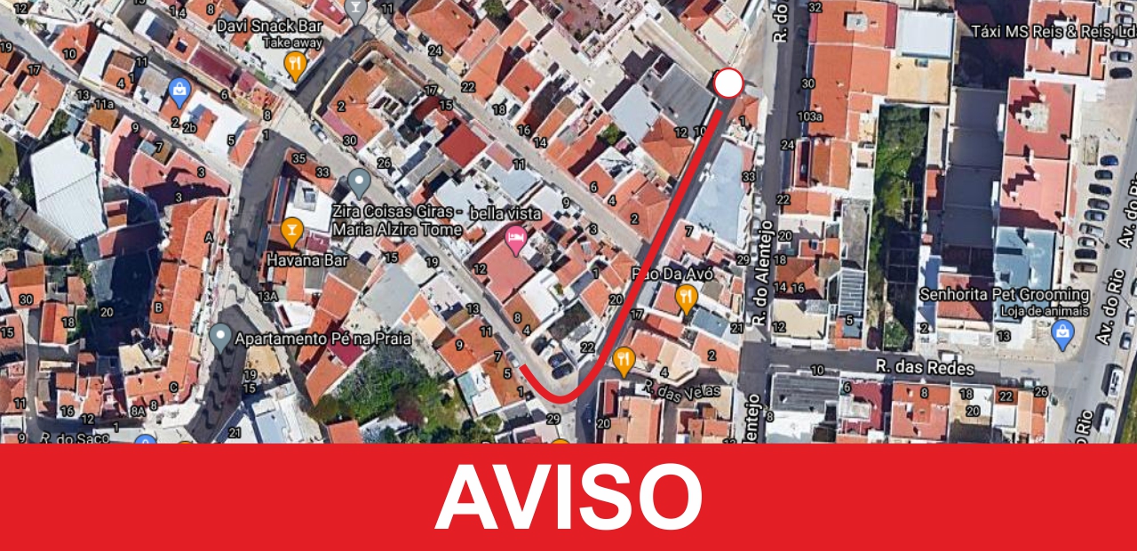 Sul Informação - Armação de Pêra: Corte de trânsito na Rua Dr. Martinho Simões foi adiado para 18 de Fevereiro