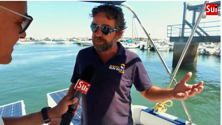 Sul Informação - De barco solar, Vai Vem ou tuk-tuk, à descoberta da Mobilidade em Portimão