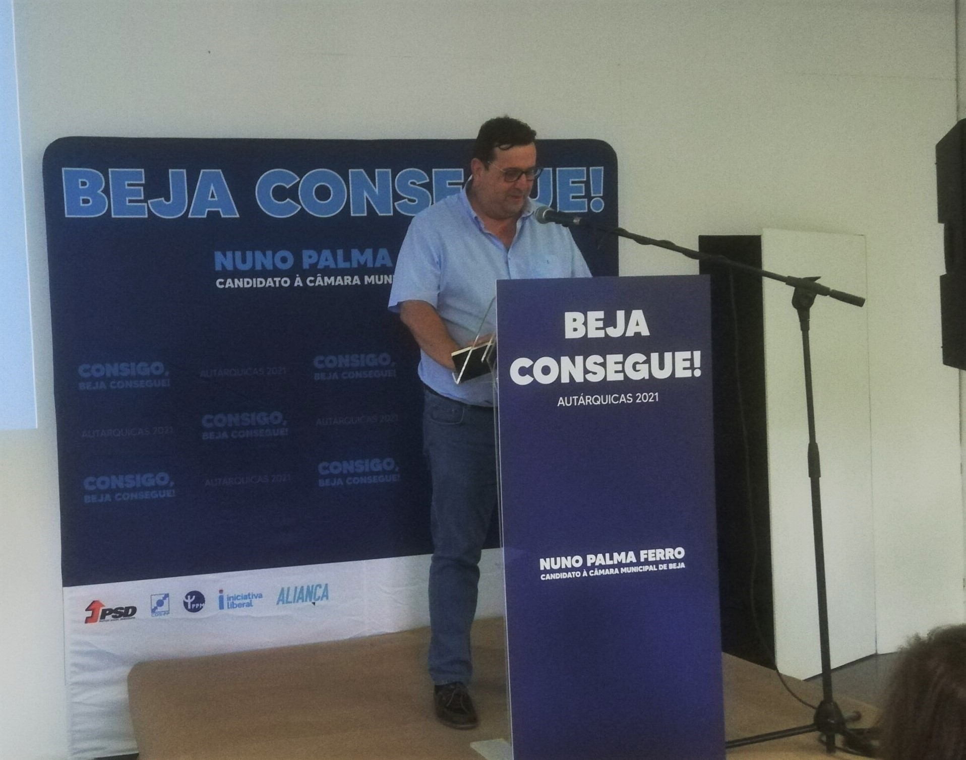 Sul Informação - Candidato do «Beja Consegue» promete pressionar Governo para tratar problemas do concelho