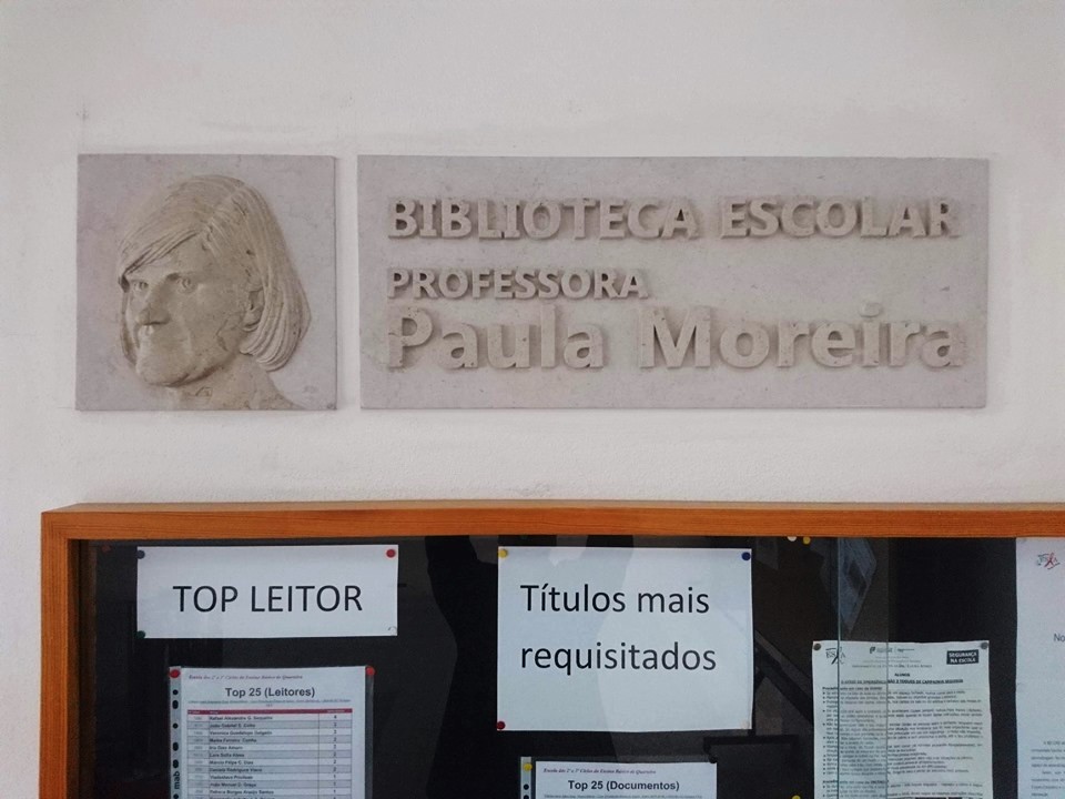 Sul Informação - Biblioteca da Escola EB 2,3 de Quarteira passa a chamar-se Paula Moreira