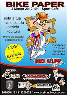 Sul Informação - Bike Clube São Brás desafia amantes das 2 rodas a participar no Bike Paper