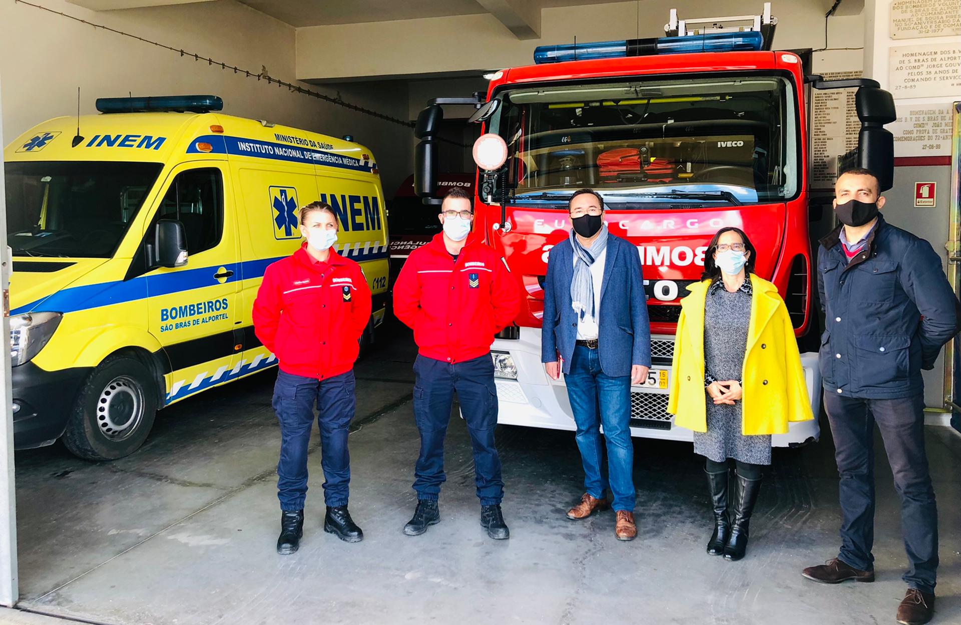 Sul Informação - São Brás reforça apoio aos Bombeiros Voluntários com mais 35 mil euros
