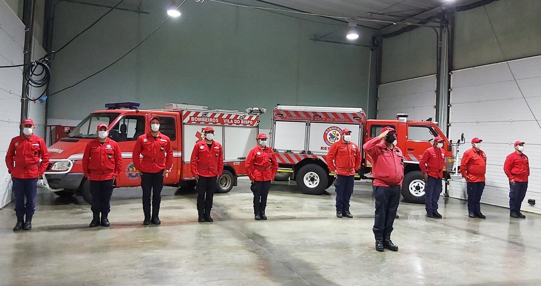 Sul Informação - Bombeiros de Vila do Bispo já têm segunda Equipa de Intervenção Permanente