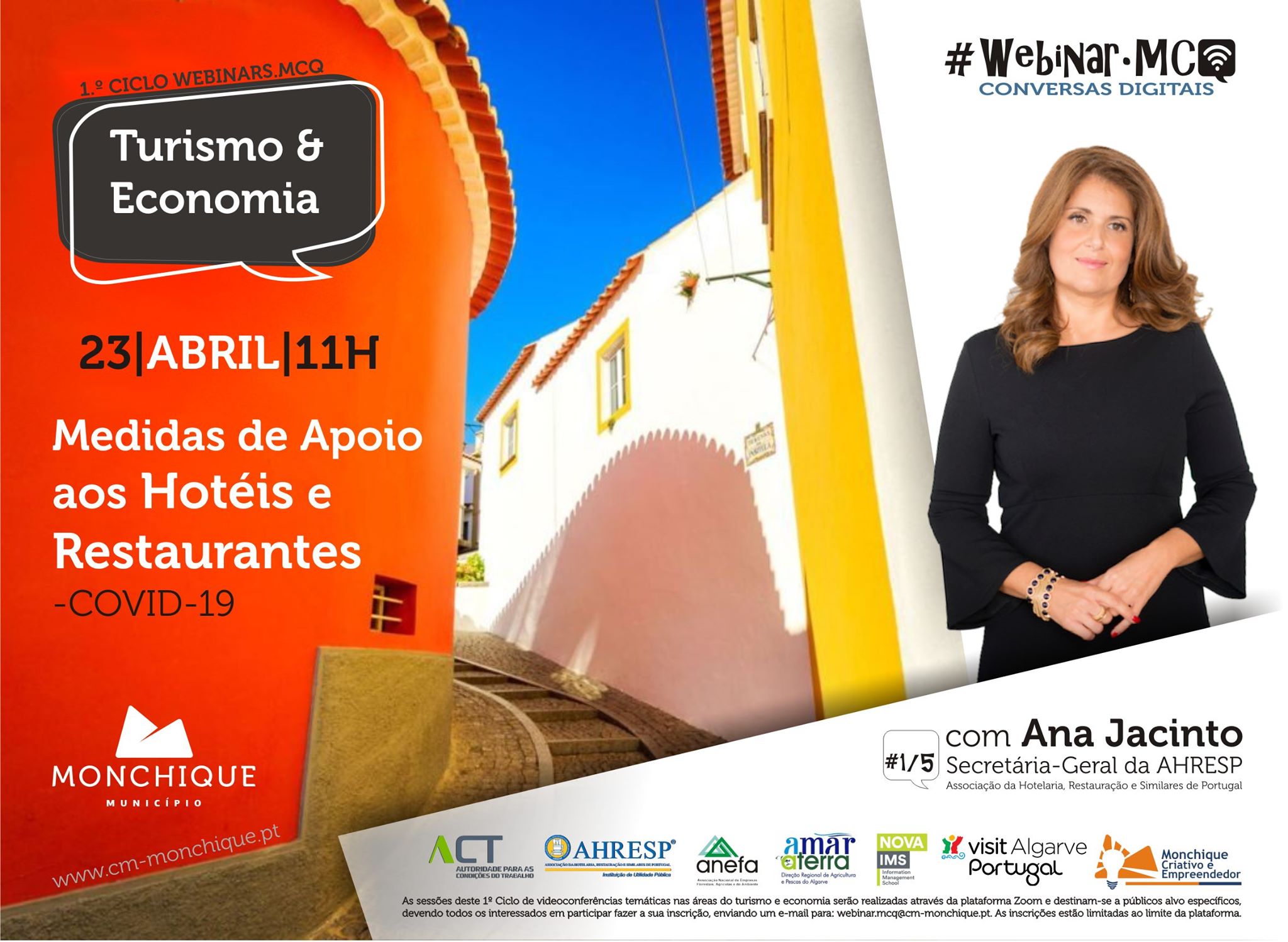 Sul Informação - Autarca de Monchique é anfitrião de ciclo de webinars sobre turismo e economia