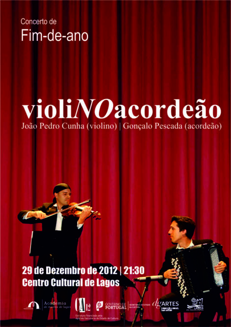 Sul Informação - Acordeão e violino juntam-se em concerto em Lagos