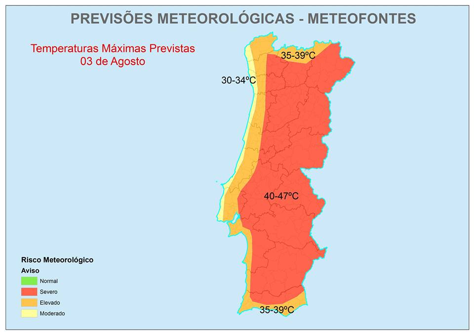 Sul Informação - IPMA volta a alertar: temperaturas podem ultrapassar os 45ºC