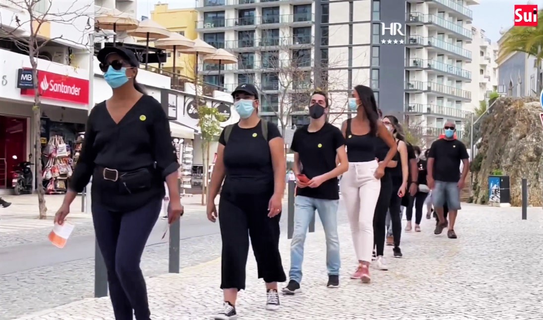 Sul Informação - Portimão caminhou contra a escravatura e o tráfico humano
