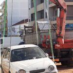 Sul Informação - Carro “afundado” em Olhão já foi removido