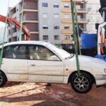 Sul Informação - Carro “afundado” em Olhão já foi removido