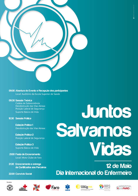 Sul Informação - Ação «Juntos Salvamos Vidas» ensina manobras de Suporte Básico de Vida à população de Faro