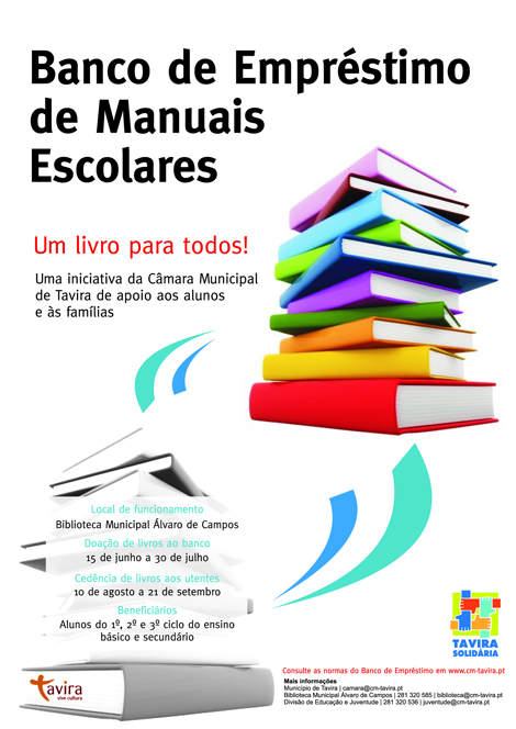 Sul Informação - Tavira cria Banco de Empréstimo de Manuais Escolares