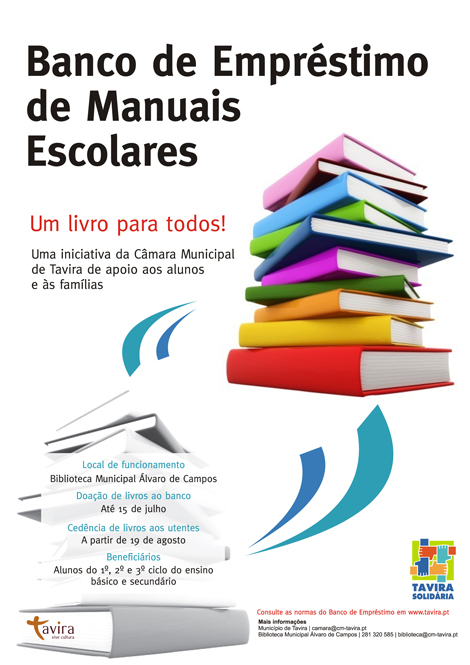 Sul Informação - Tavira mantém Banco de Empréstimos de Manuais Escolares