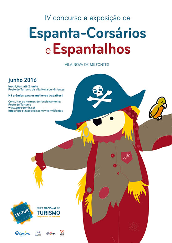 Sul Informação - Espantalhos dão cor a Vila Nova de Milfontes durante a Fei~Tur