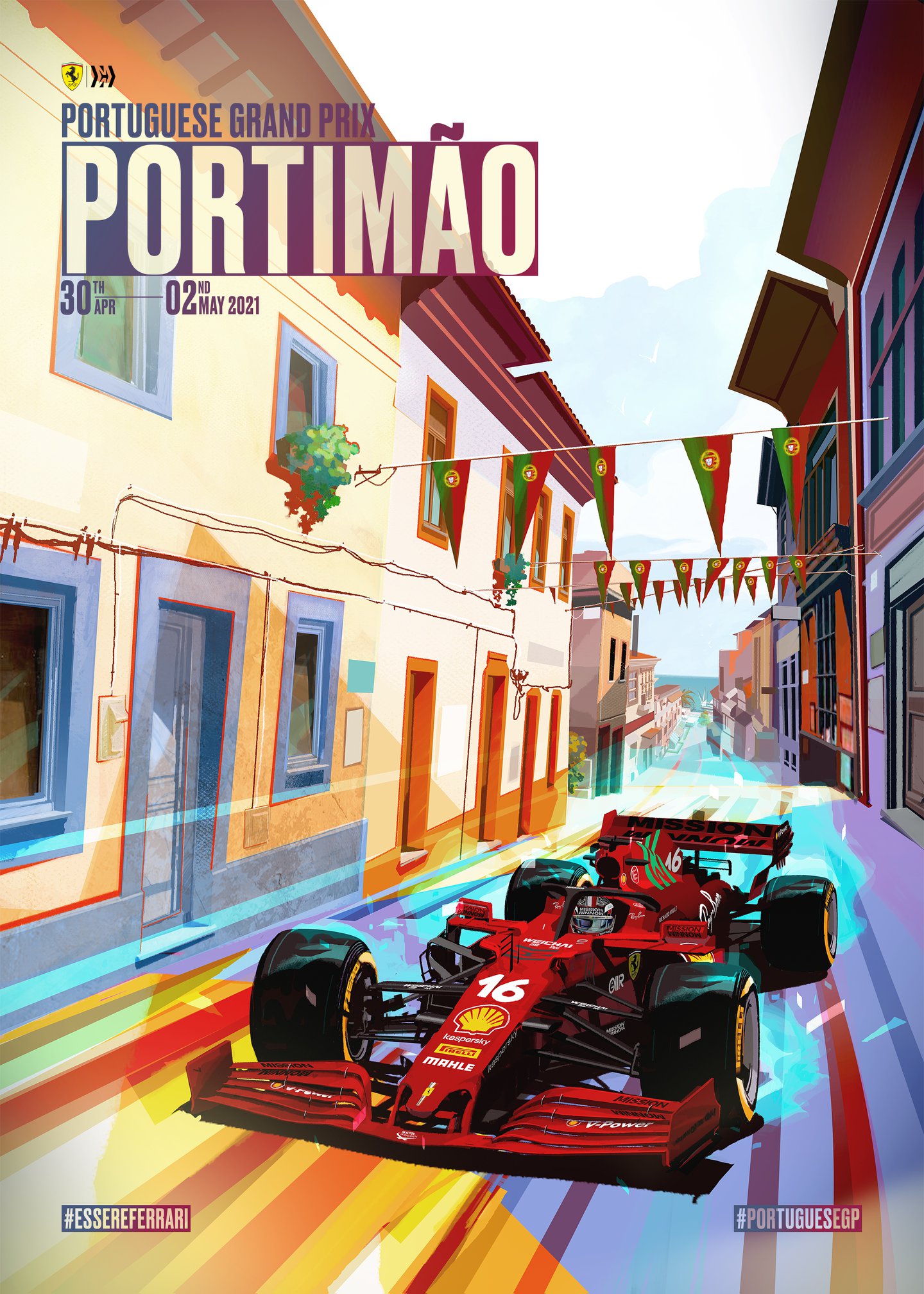 Sul Informação - Ferrari “acelera” pelo centro histórico de Portimão com o Arade ao fundo