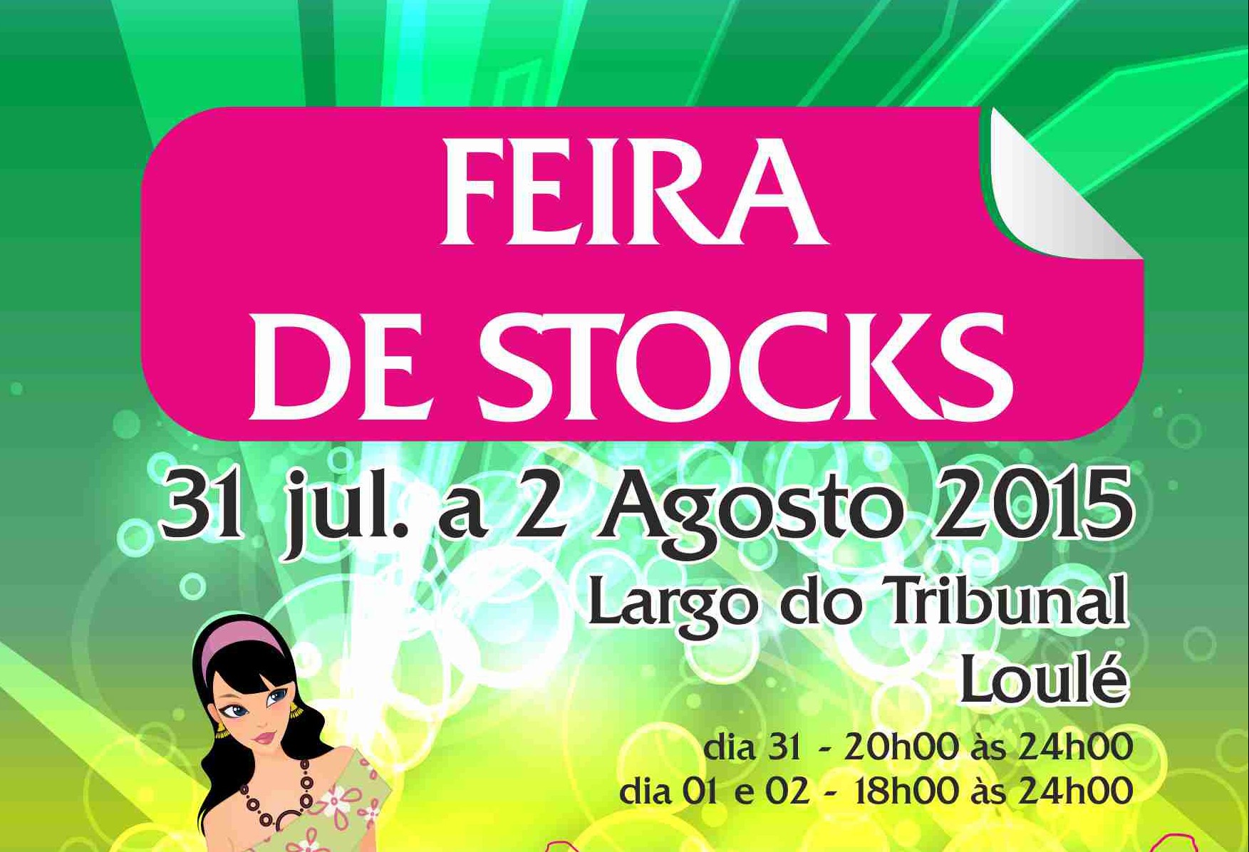 Sul Informação - Descontos e animação musical são atrativos da Feira de Stocks de Loulé