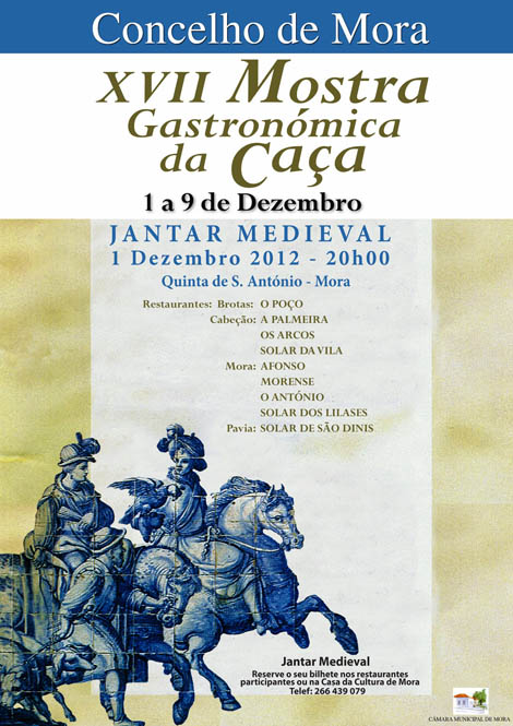 Sul Informação - Mora promove XVI Mostra Gastronómica de Caça