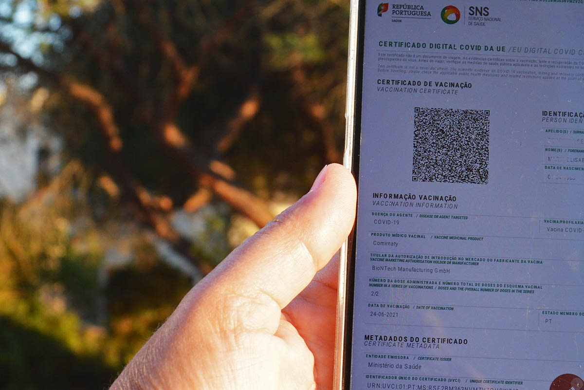 Sul Informação - Covid-19: Cerca de 30% dos portugueses já têm o certificado digital europeu