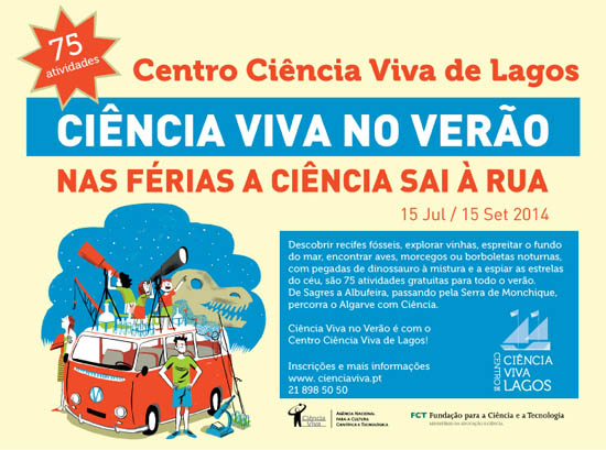 Sul Informação - Ciência Viva de Lagos sai à rua, campo, praia, montanha…