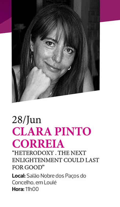 Sul Informação - Ciclo de palestras da UAlg recebe Clara Pinto Correia
