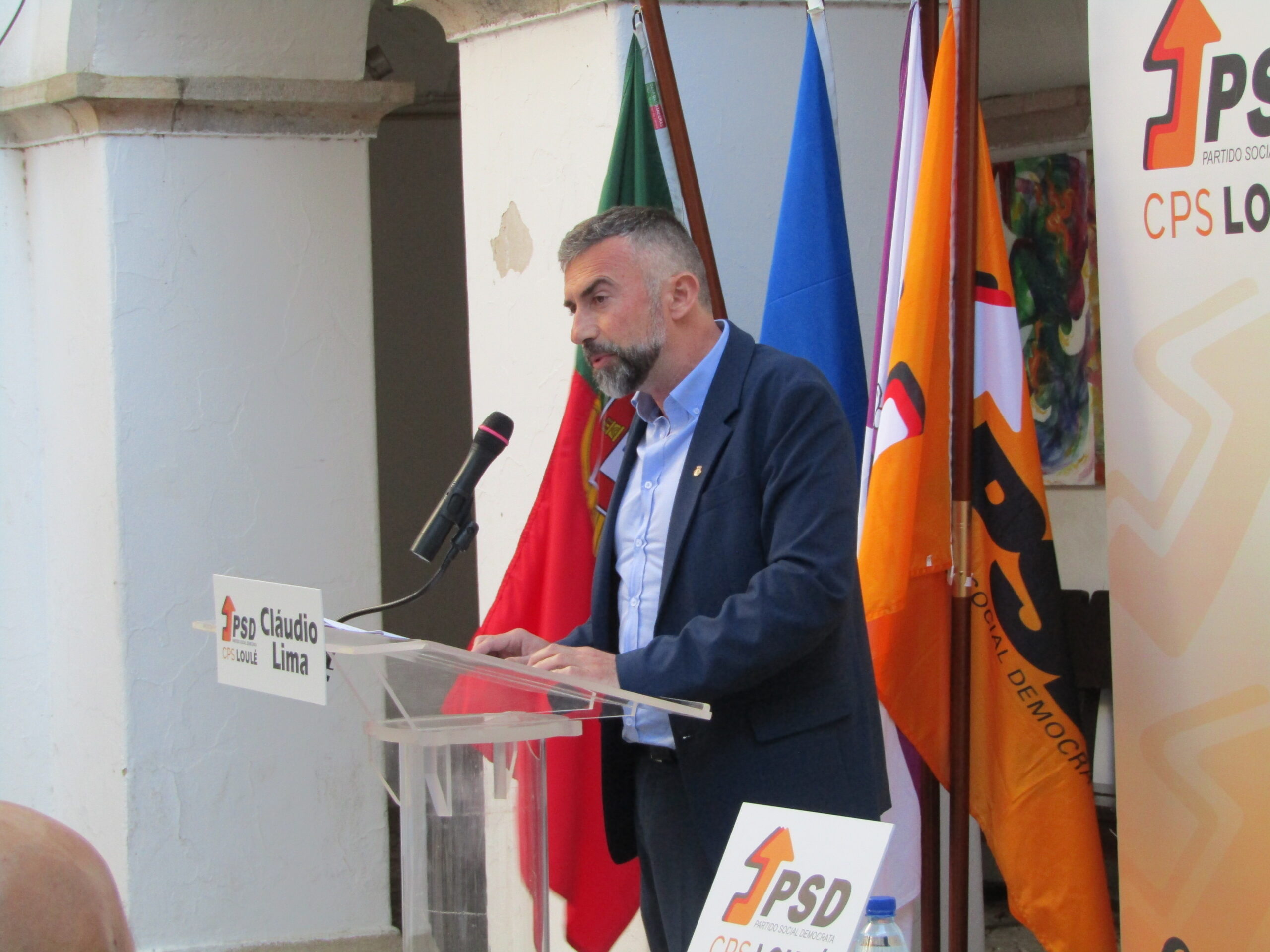 Sul Informação - Cláudio Lima toma posse para novo mandato à frente do PSD/Loulé