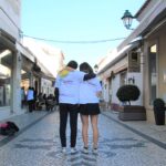 Sul Informação - Alunos do Colégio de Vilamoura ilustram montras de lojas em Loulé