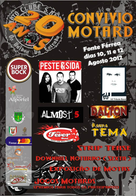 Sul Informação - Peste&Sida dão concerto na XX Concentração Motard de São Brás de Alportel