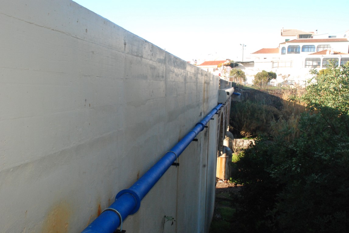 Sul Informação - Conduta de abastecimento de água na Ponte do Enxerim já foi substituída