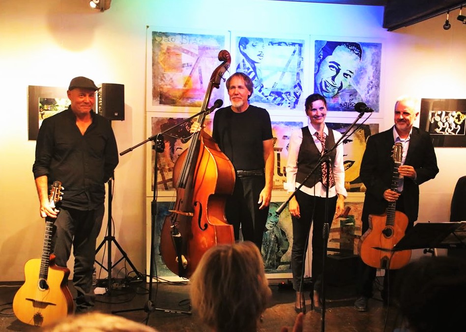 Sul Informação - Quarteto Cool Manouche dá concerto no Cantaloupe Café