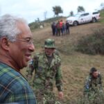 Sul Informação - António Costa não pegou na enxada, mas veio ver como se está a limpar as florestas