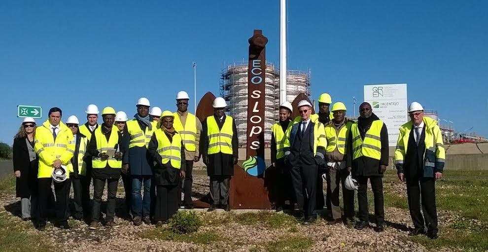 Sul Informação - Ministro do Ambiente da Costa do Marfim visita reciclagem de resíduos petrolíferos de navios do Porto de Sines