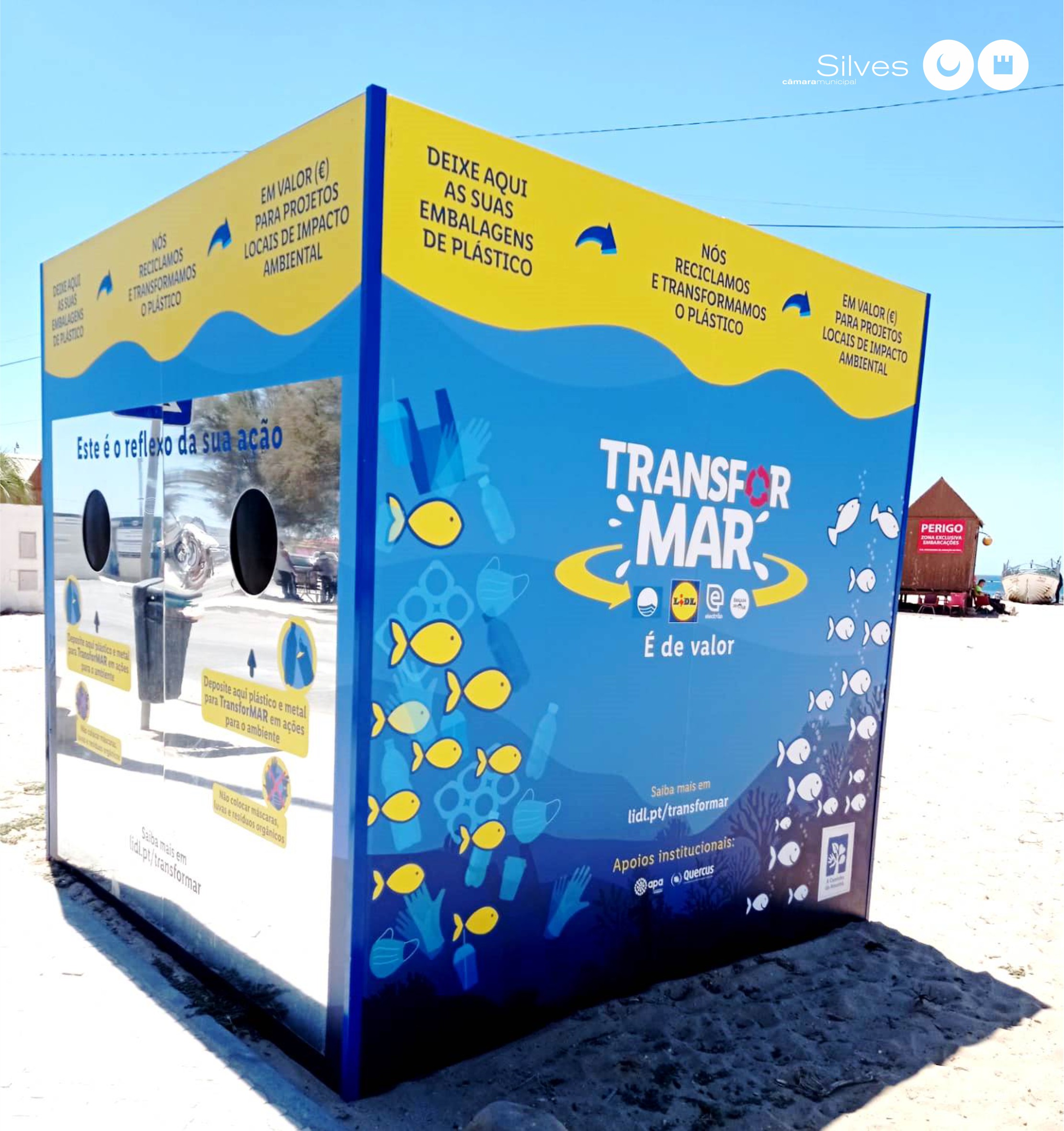 Sul Informação - Projeto Transformar volta a incentivar veraneantes a reciclar em Armação de Pêra