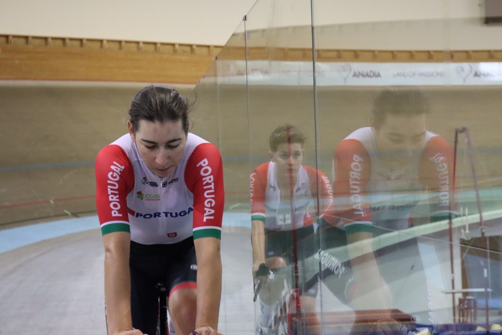 Sul Informação - Ciclista algarvia Daniela Campos 12ª na corrida por pontos dos Mundiais de pista