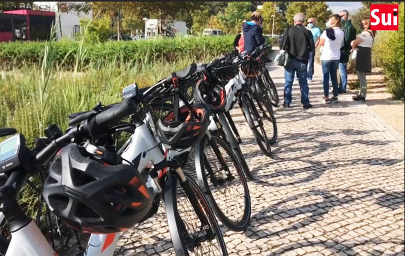 Sul Informação - Turismo do Algarve foi de bicicleta, burro e charrete homenagear profissionais de saúde
