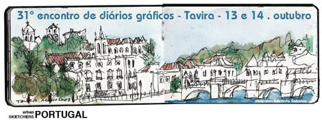 Sul Informação - Urban sketchers encontram-se em Tavira