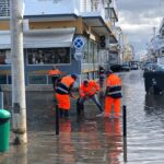 Sul Informação - Chuva forte provoca inundações em Vila Real de Santo António, Monte Gordo e Alagoa