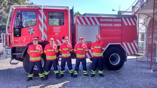 Sul Informação - Tavira: Bombeiros com novos equipamentos de proteção individual de combate a incêndios