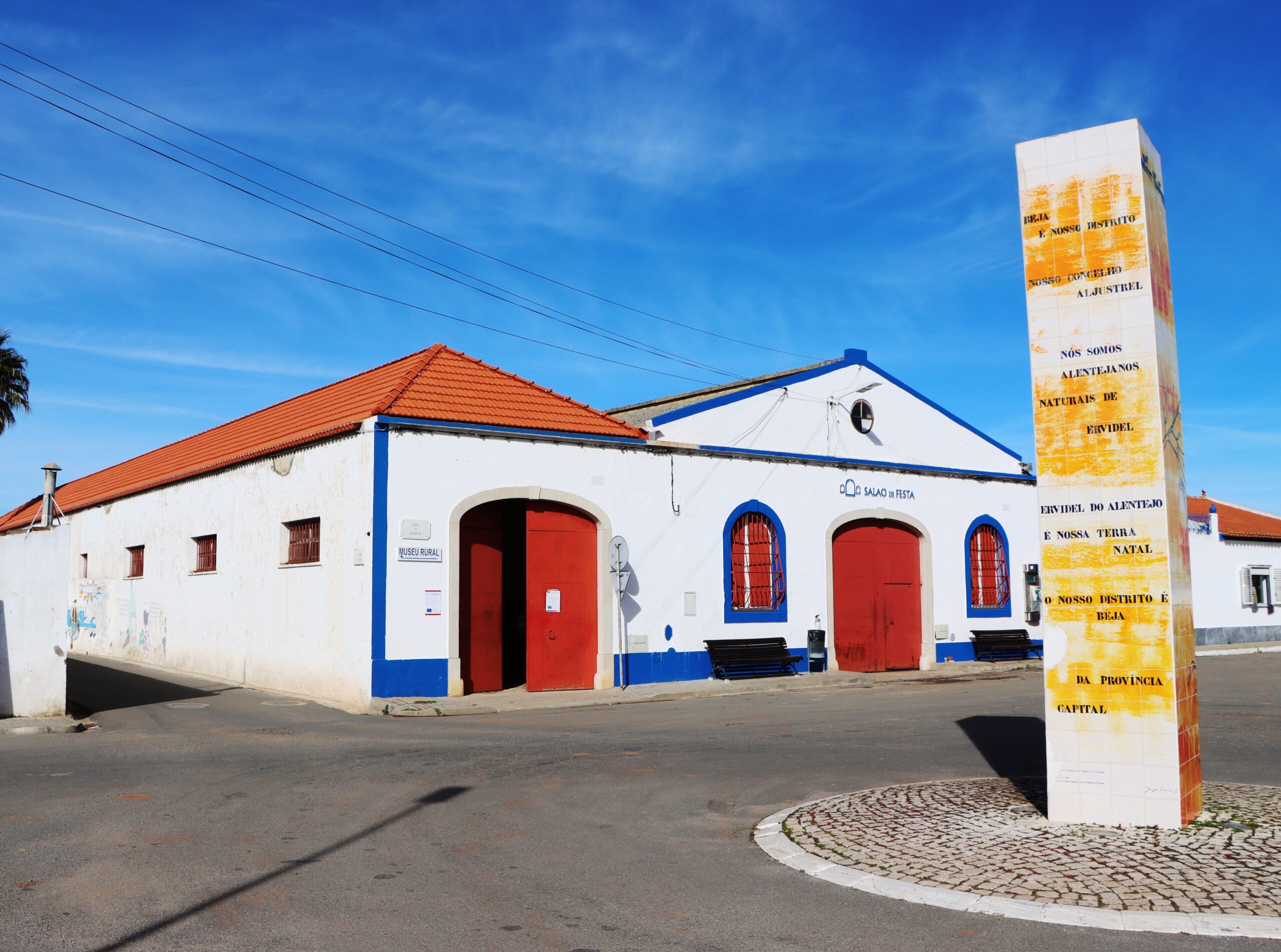 Sul Informação - Obras no Núcleo Museológico Rural de Ervidel estão quase prontas