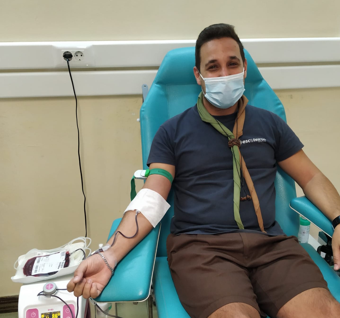 Sul Informação - Escoteiros algarvios participaram em colheita de sangue