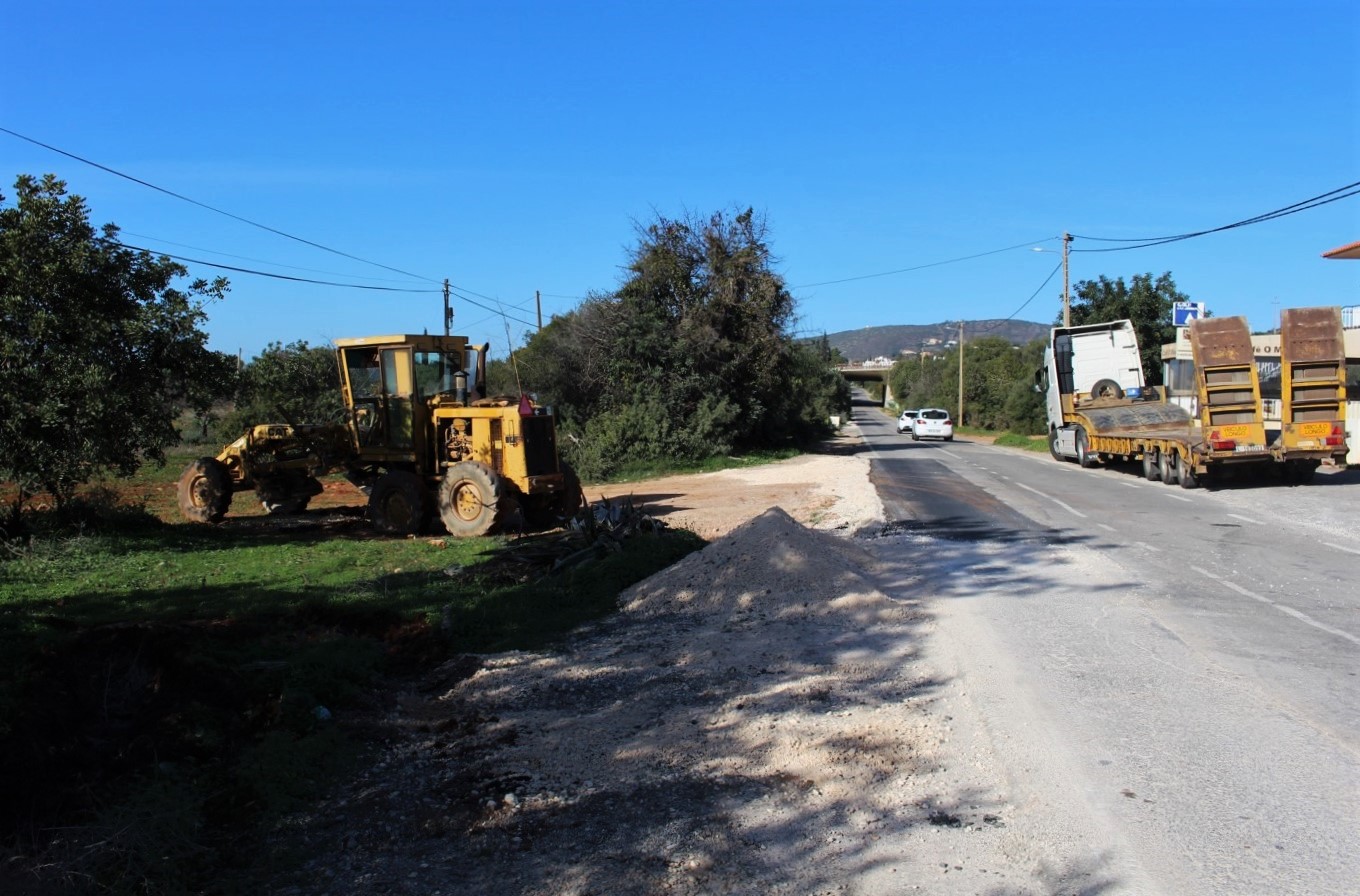 Sul Informação - Já começaram as obras na estrada do MARF