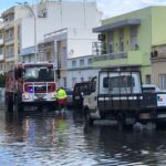 Sul Informação - Chuva forte provoca inundações em Vila Real de Santo António, Monte Gordo e Alagoa