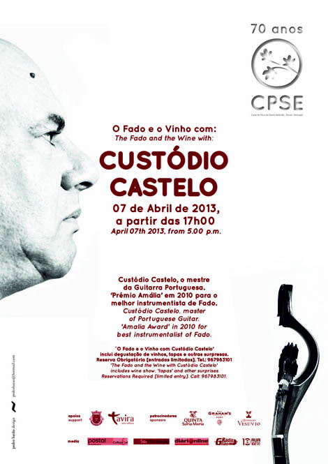 Sul Informação - Custódio Castelo traz “O Fado e o Vinho” a Santo Estêvão