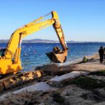 Sul Informação - Demolido o muro ilegal de 30 metros no Farol