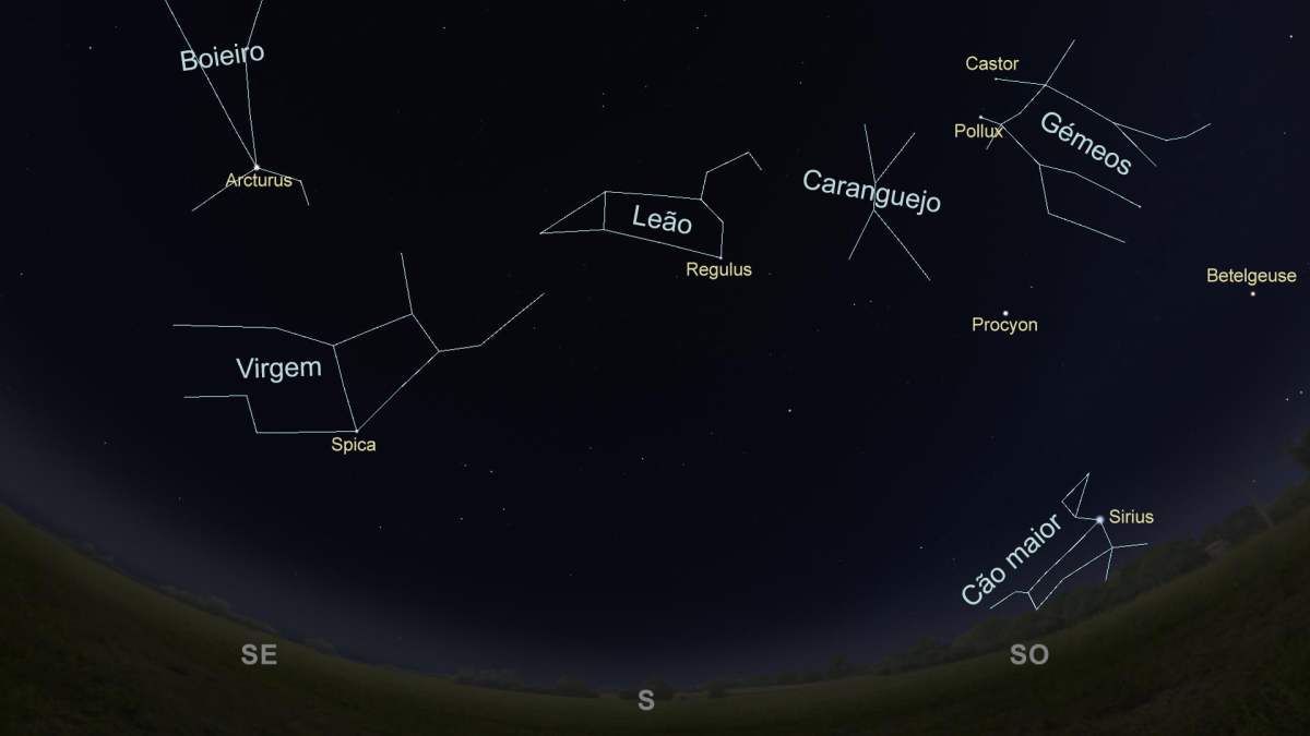 Sul Informação - Em Abril, há “chuva” de meteoros mas os olhos viram-se para constelação de Leão