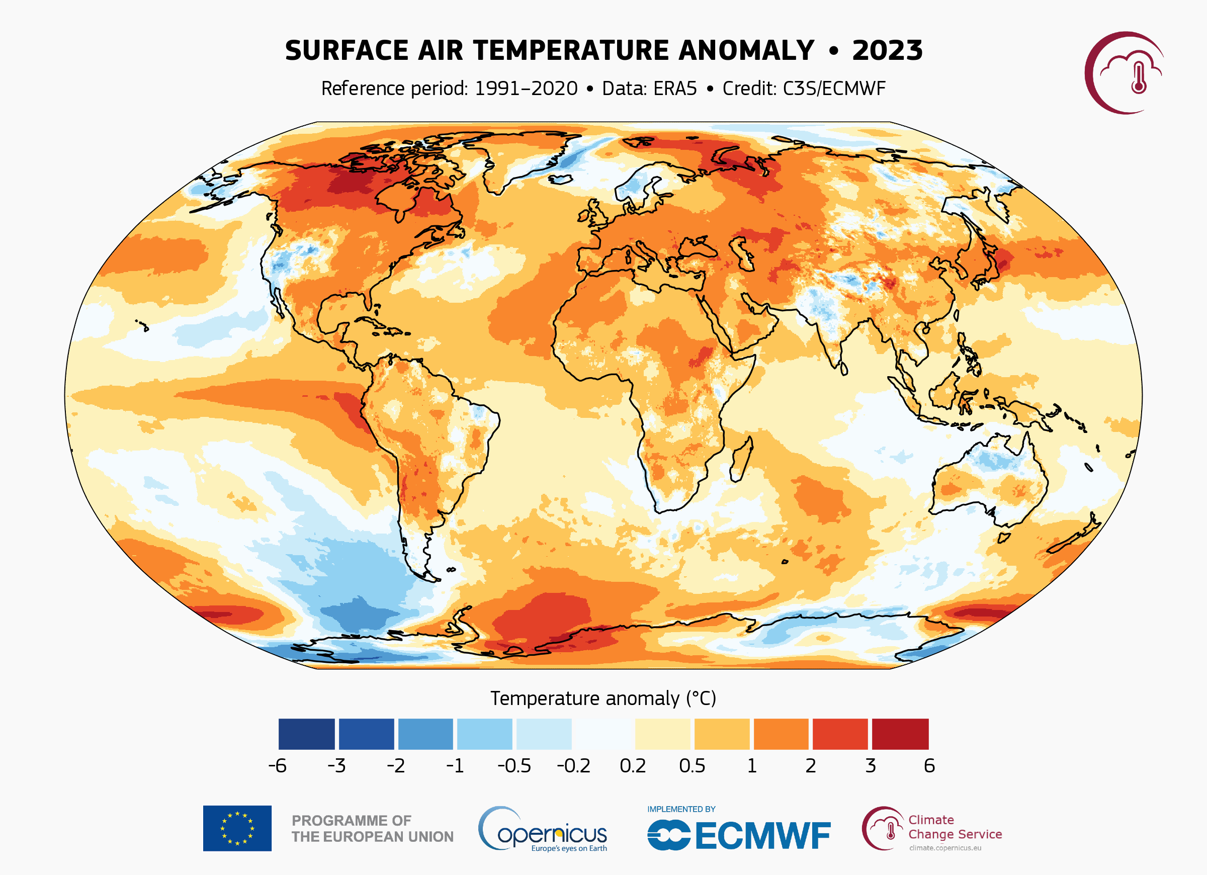 Sul Informação - Copernicus: Ano 2023 foi o mais quente no mundo desde que há registos