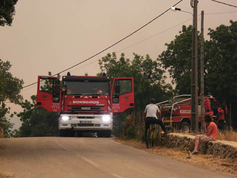 Sul Informação - Bengado e Santa Catarina são zonas mais complicadas do incêndio São Brás/Tavira