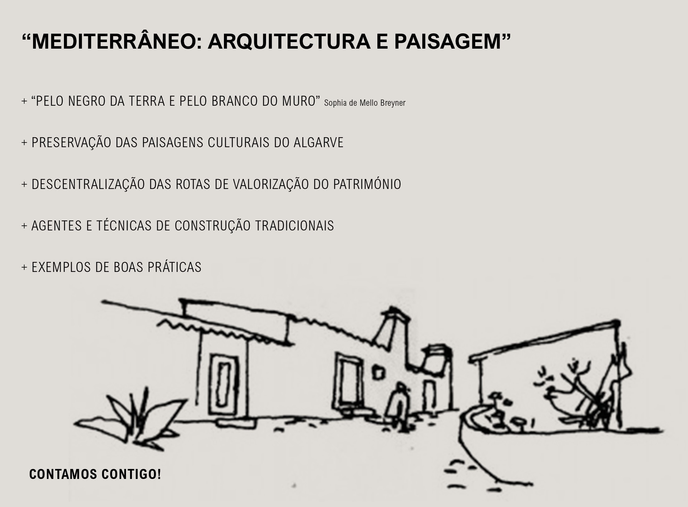 Sul Informação - Cidadãos pelo CEAT vão debater “Mediterrâneo: Arquitetura e Paisagem”