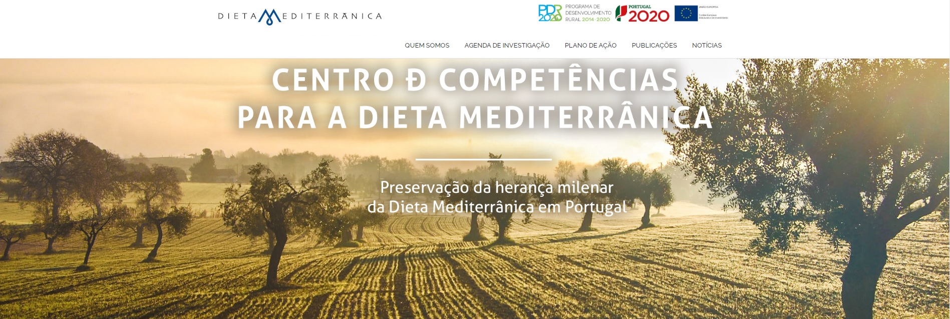 Sul Informação - Centro de Competências para a Dieta Mediterrânica já tem site