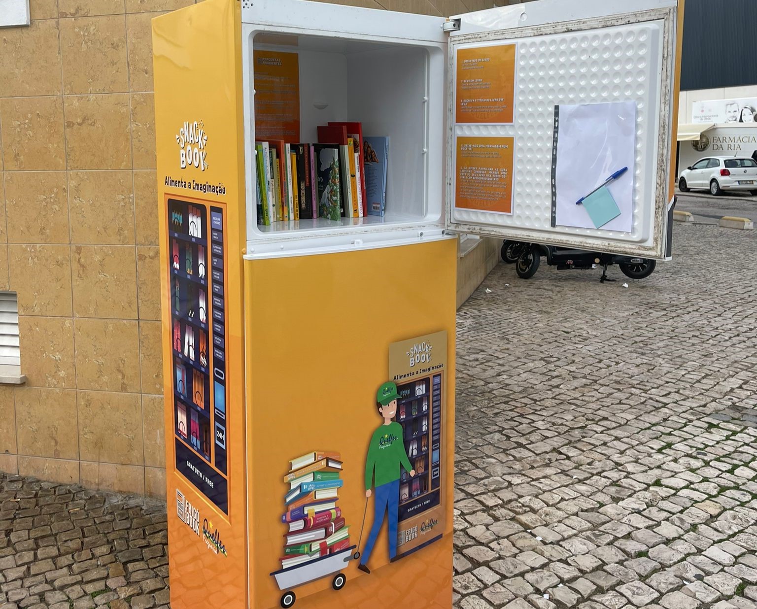 Sul Informação - Há frigoríficos em Quelfes à espera de um livro