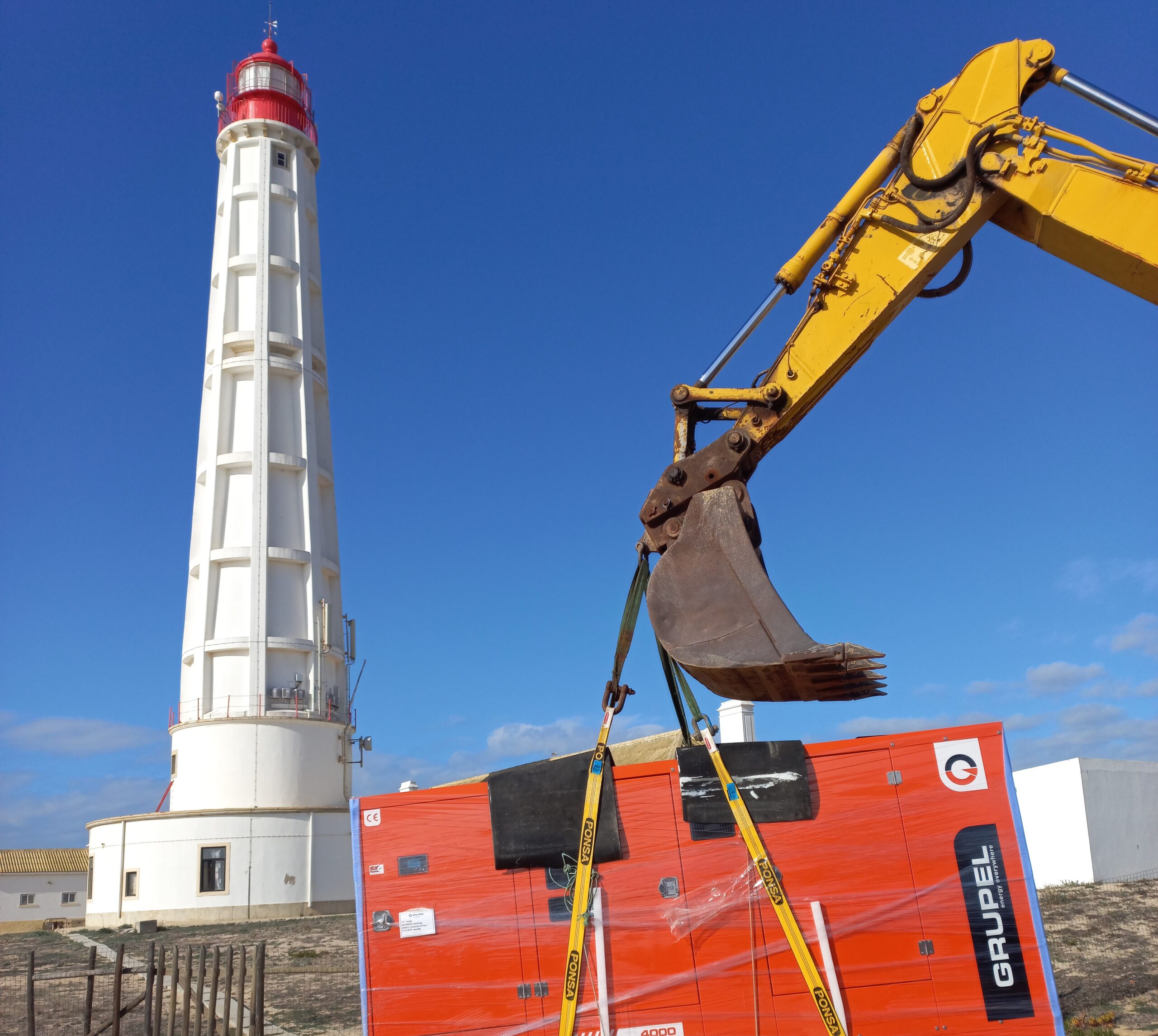 Sul Informação - Ilha do Farol tem novo gerador móvel